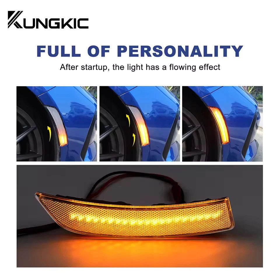 Amber Clear / Smoked Turning Signal LED for Subaru BRZ Toyota GR86 2021 - 2025