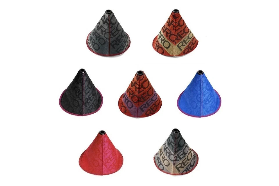 Recaro Gear Gaiter Transmission Shift Boot Orange Red & Purple Universal for BMW