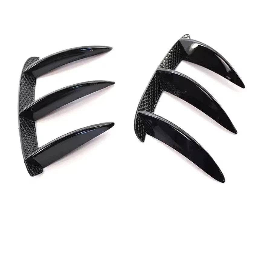 Rear Bumper Spoiler Air Vent Canard Splitter for Mercedes-Benz A Class W176-A45