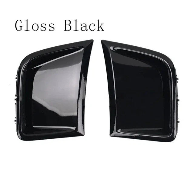 Front Bumper Side Vent Ducts for Subaru WRX STI 10th G3 2008 - 2014 Blue Black