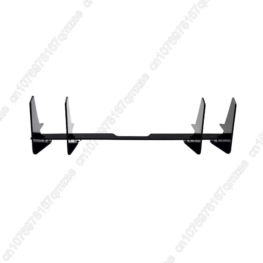 Rear Bumper Lip Spoiler Splitter Diffuser Kit Black for Subaru WRX STI 22 - 24