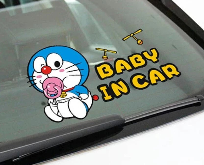 Baby on Board in Car Sticker Decal ANIME Japan Vinyl Sticker NEW AUS