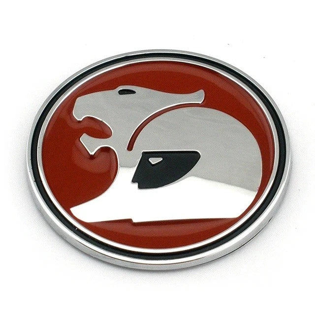 Holden HSV Lion Red Silver Black Gold Rear Boot Badge 69mm Emblem NEW Free Post