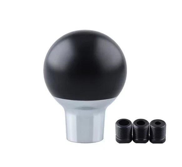 JDM Plain Clean Black or White Gear Knob M8x1.25, M10x1.25, M10x1.5 Universal