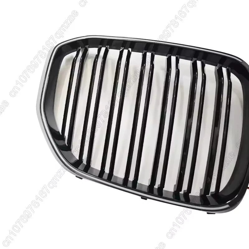 2019–2023 BMW X5 G05 LED Front Double Kidney Grille Racing Style Gloss Black