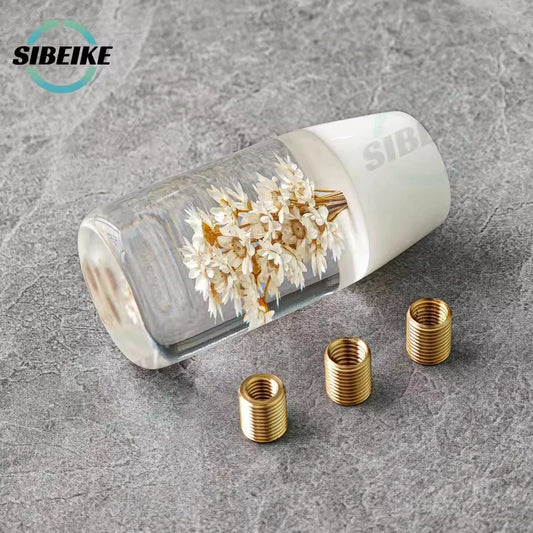 JDM 7 Colors Flower Gear Shift Knob 10cm M12x1.25 M10x1.5 M10x1.25 M8x1.25