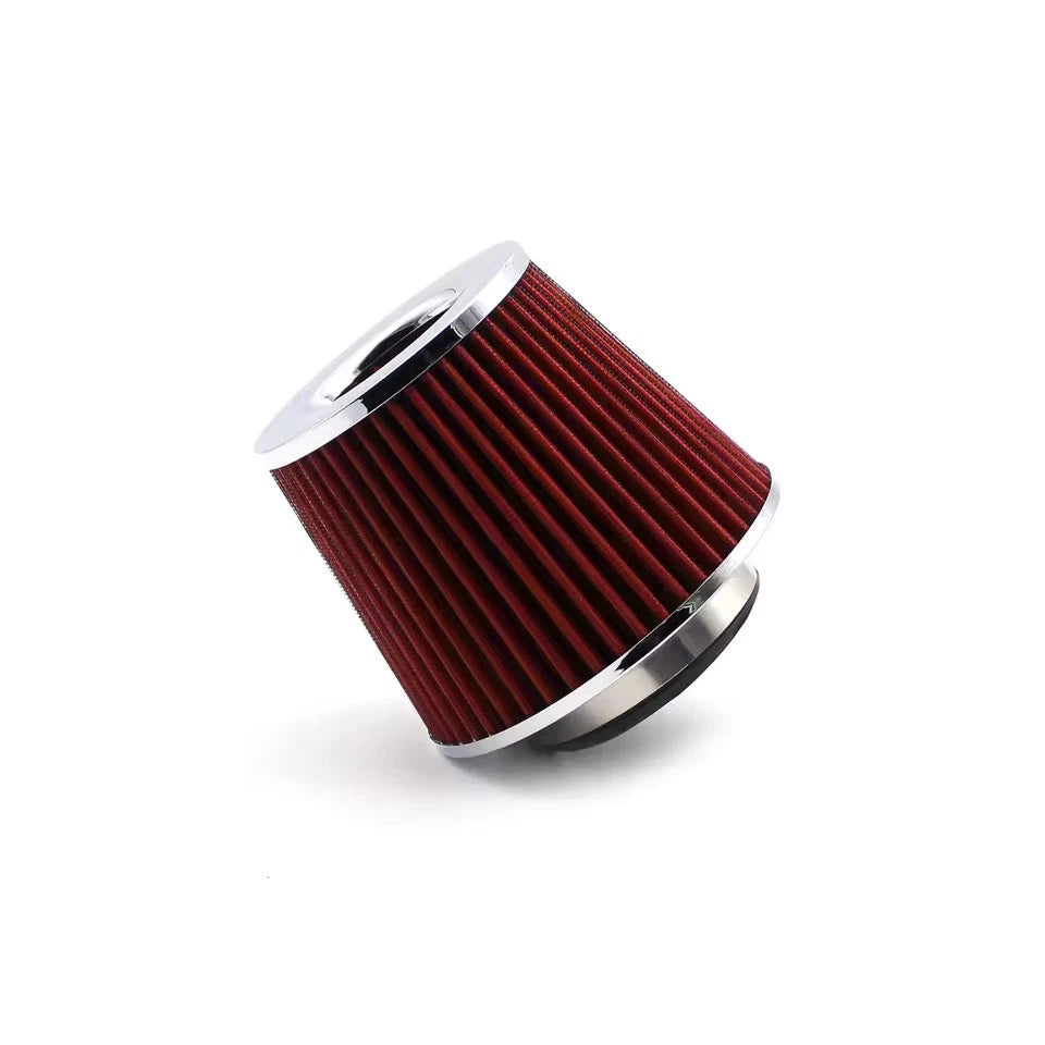 Performance High Flow Cold Air Intake Filter Kit with 63 70 76 80 90mm Adapters
