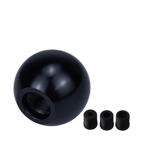 Clean Simple Aluminium Ball Gear Shift Knob M12 M10 M8 Universal Fitment