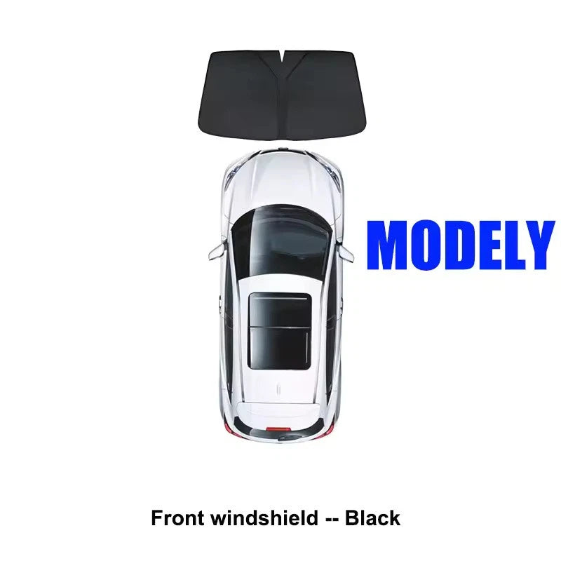 Tesla Shield Windshield Sunshade for Model 3/Y Full-Cover Front & Side Window