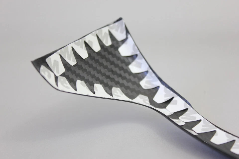Night Kids Door Handle Trim Cover Real Carbon Fibre fits Toyota GT 86 Subaru BRZ