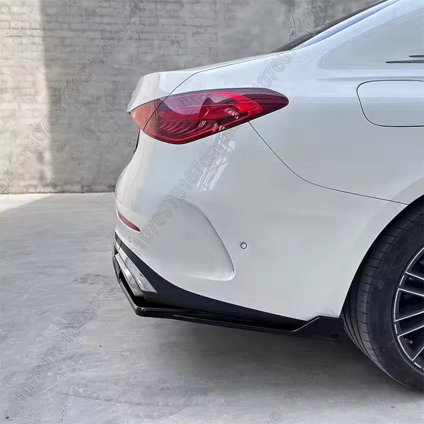 Rear Diffuser Bumper Spoiler Black for Mercedes-Benz C-Class W206 2022–2024