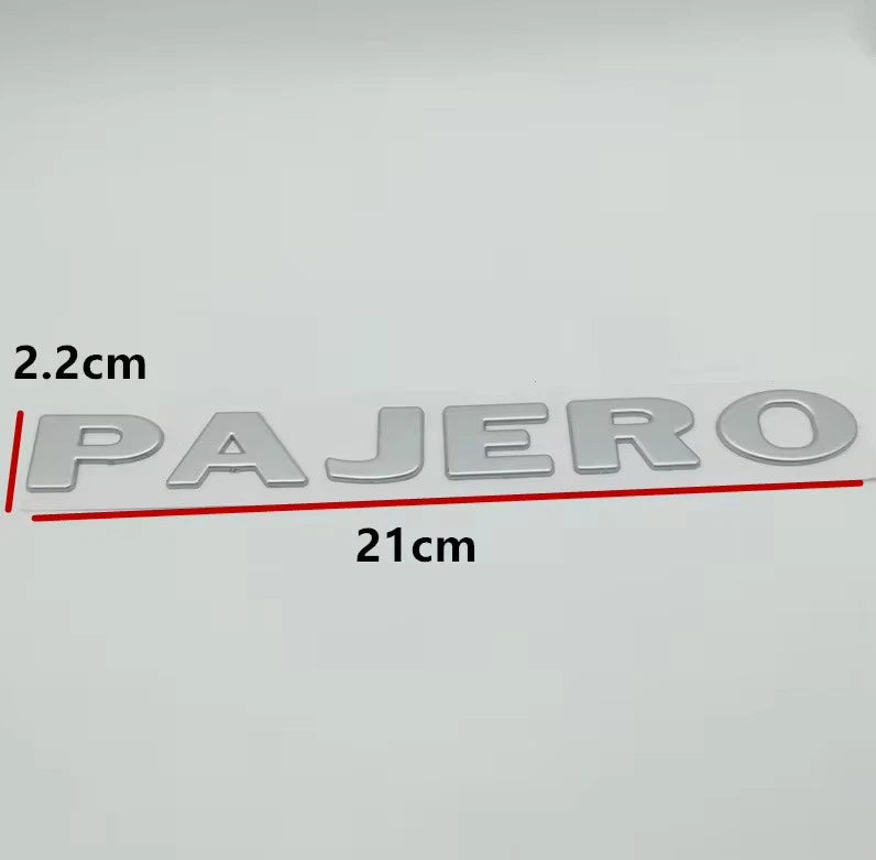 ABS 3D Adhesive Boot Badge Emblem Lancer Outlander Evolution Pajero NEW