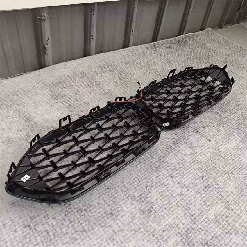 2020–2025 BMW 2 Series F44 LED Front Kidney Grille Gloss Black Body Kit ABS Plastic