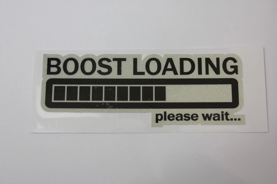 Boost Loading Decal Sticker for Toyota Nissan Subaru Nissan Mitsubishi Mazda KIA