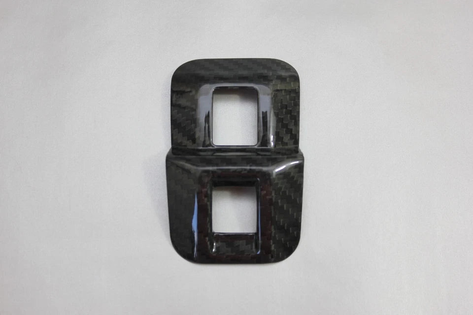 Interior Boot Button Trim Genuine Carbon Fibre fits Toyota GR86 Subaru BRZ 22 23