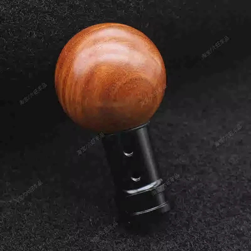 Solid Wood Shift Gear Knob M12x1.25 M10x1.5 M10x1.25 M8x1.25 Manual Auto