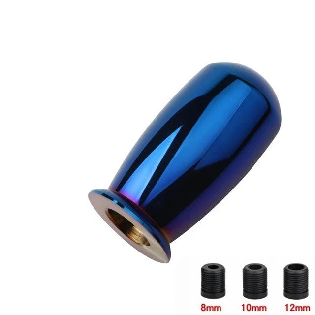Aluminium Plug Shape Gear Knob for M12 M10 M8 Universal Fitment NEW Sealed