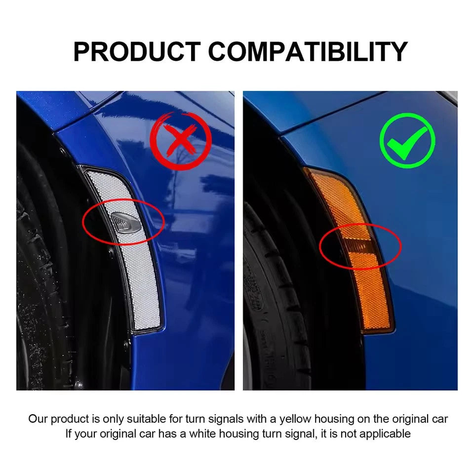 Amber Clear / Smoked Turning Signal LED for Subaru BRZ Toyota GR86 2021 - 2025