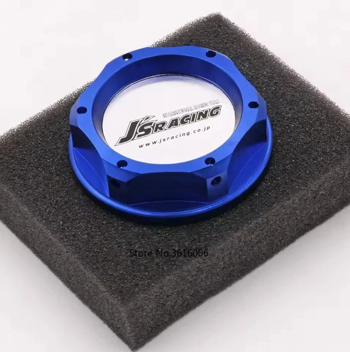 JS Racing CNC Aluminum Engine Oil Cap Tank Cover for Honda Civic Accord Jazz