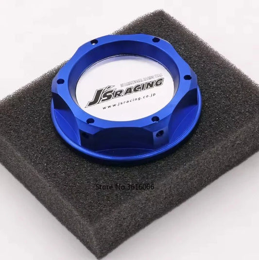 JS Racing CNC Aluminum Engine Oil Cap Tank Cover for Honda Civic Accord Jazz