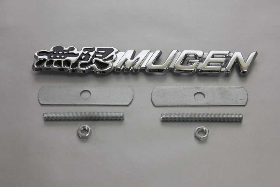 Mugen Honda Grill & Boot Badge Metal Emblem City Integra Civic Fit Life NSX WR-V