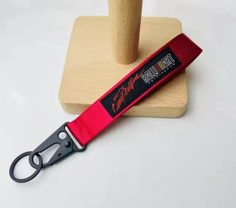 Ralliart Mitsubishi Keyring Keychain for Evolution Lancer Colt Pajero Outlander