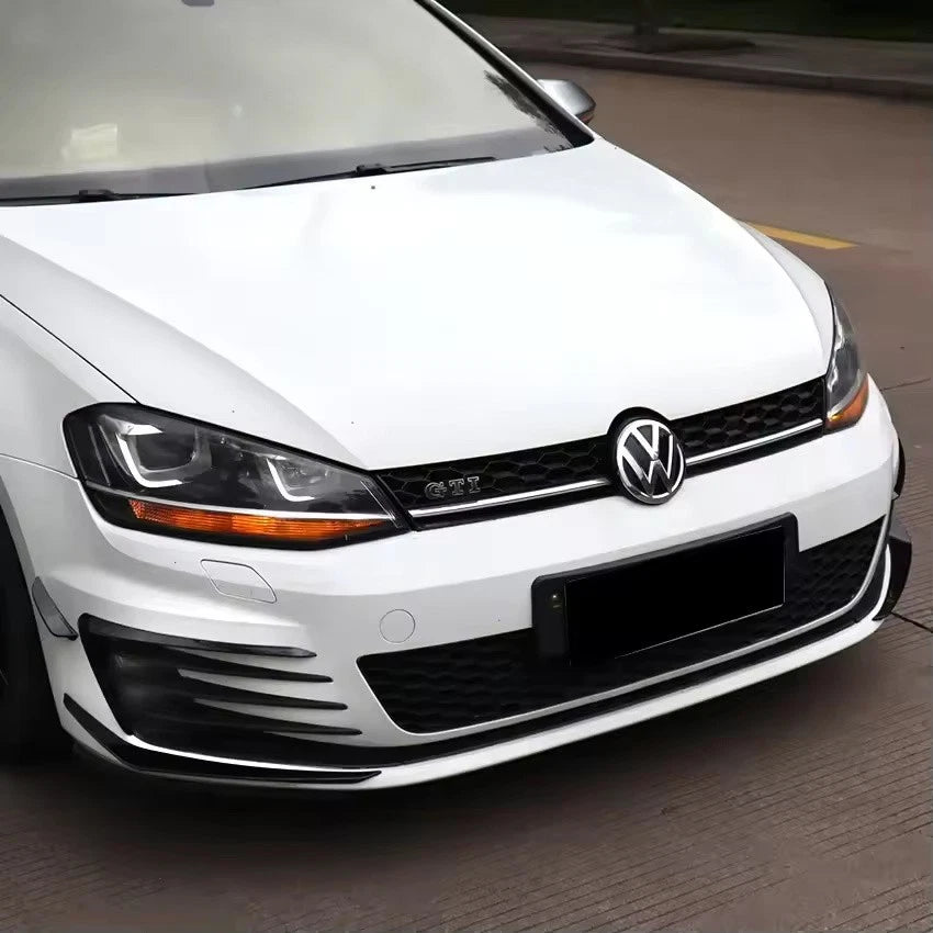Front Bumper Side Air Vent Trim Frame Splitter Lip for VW Golf 7 GTI 2013–2016