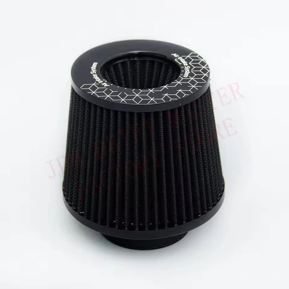 76mm High Flow Air Filter Universal 3" Cold Air Intake Filter Car Performance
