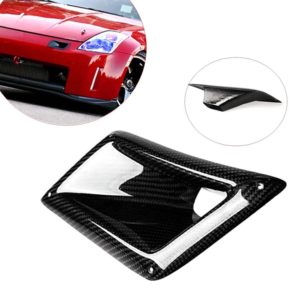 Air Intake Duct Air Funnel Genuine Carbon Fibre for Nissan 350Z Fairlady Z 33 AU