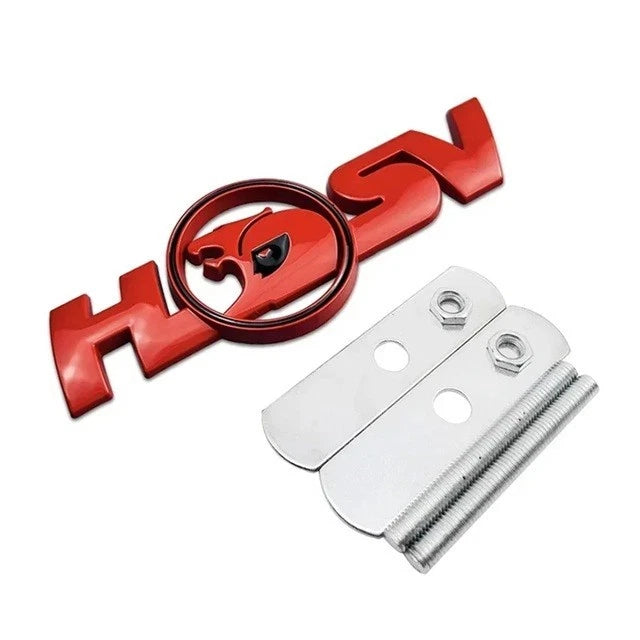 Holden HSV Lion Red Silver Black Gold Boot & Grill Badge Emblem NEW Free Post
