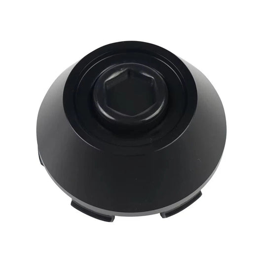 2 x Bolt Design B-Type Racing Wheel Centre Cap 64mm Face 62mm Clip Universal