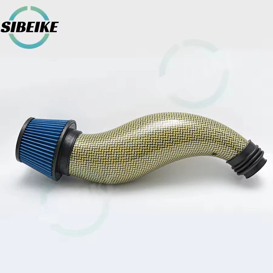 SIBEIKE Real Kelvar Carbon Fiber Air Intake Kit Filter for Honda Civic EG EK