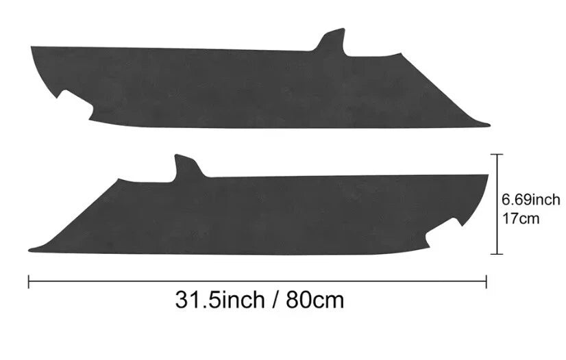 Suede Car Door Cover Protection for Toyota GT86 Subaru BRZ 2016 - 2020 NEW