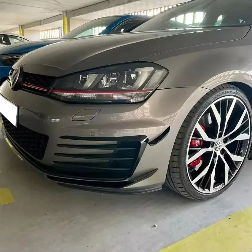Front Bumper Side Air Vent Trim Frame Splitter Lip for VW Golf 7 GTI 2013–2016