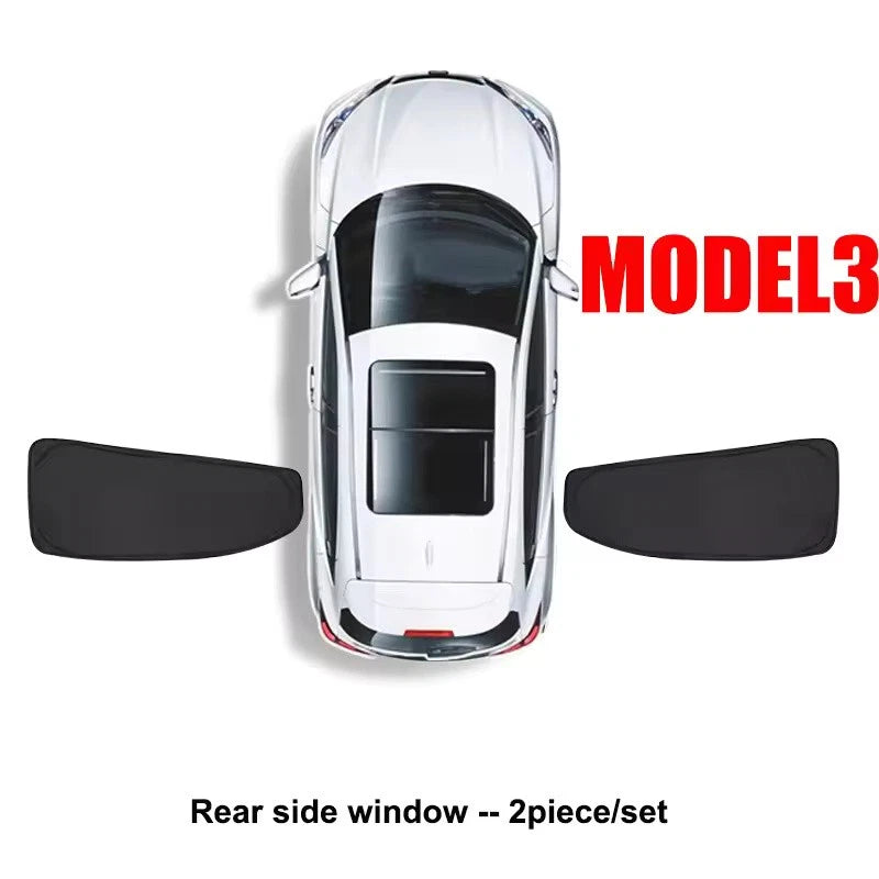 Tesla Shield Windshield Sunshade for Model 3/Y Full-Cover Front & Side Window