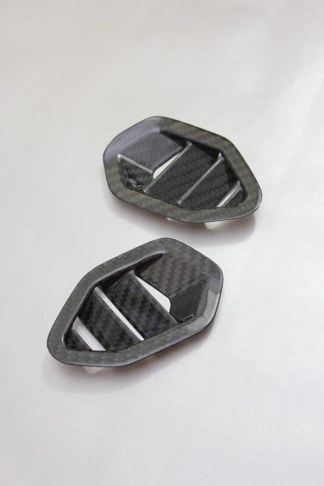 Windshield Air Vent Trim Genuine Carbon Fibre fits Toyota GR86 Subaru BRZ 22 23