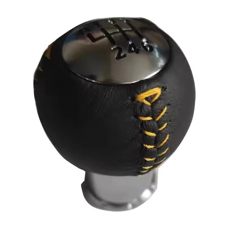 210g Leather 5 / 6 Speed Black Red Yellow Gear Shift Knob for Mazda MX5 NEW