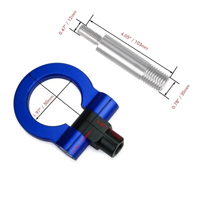 Racing Car Front Bumper Towing Hook Kit for Mazda 2 5 6 Rx8 Cr5 CX5 NEW