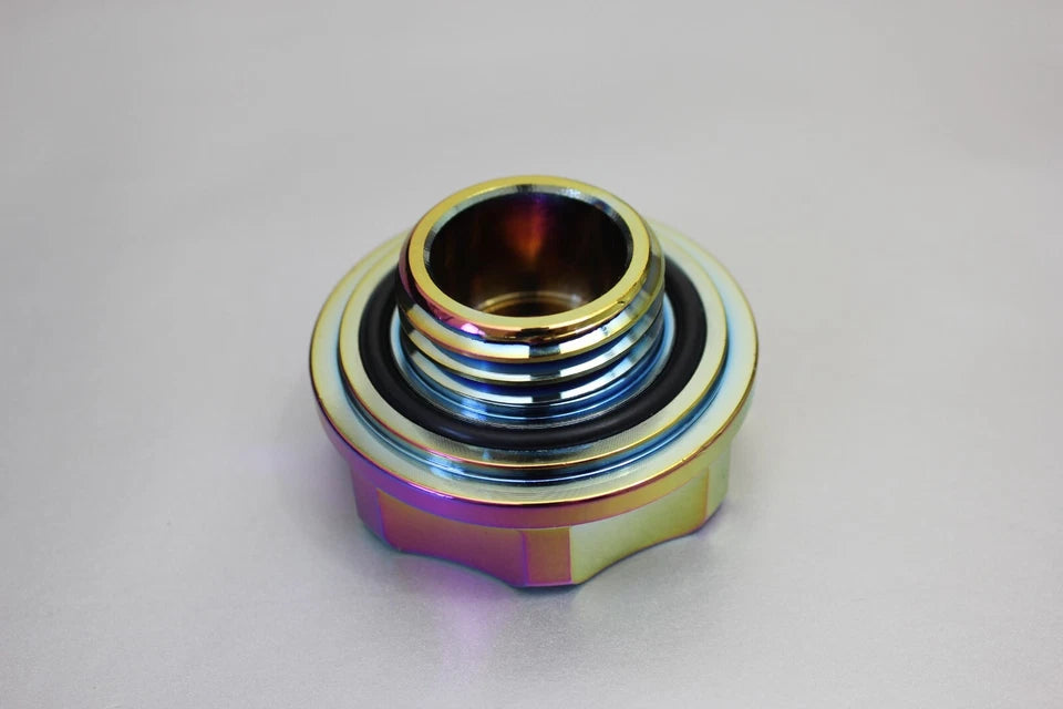 Mugen Honda Engine Oil Cap Iridescence Anodised Aluminium S2000 Civic Type R