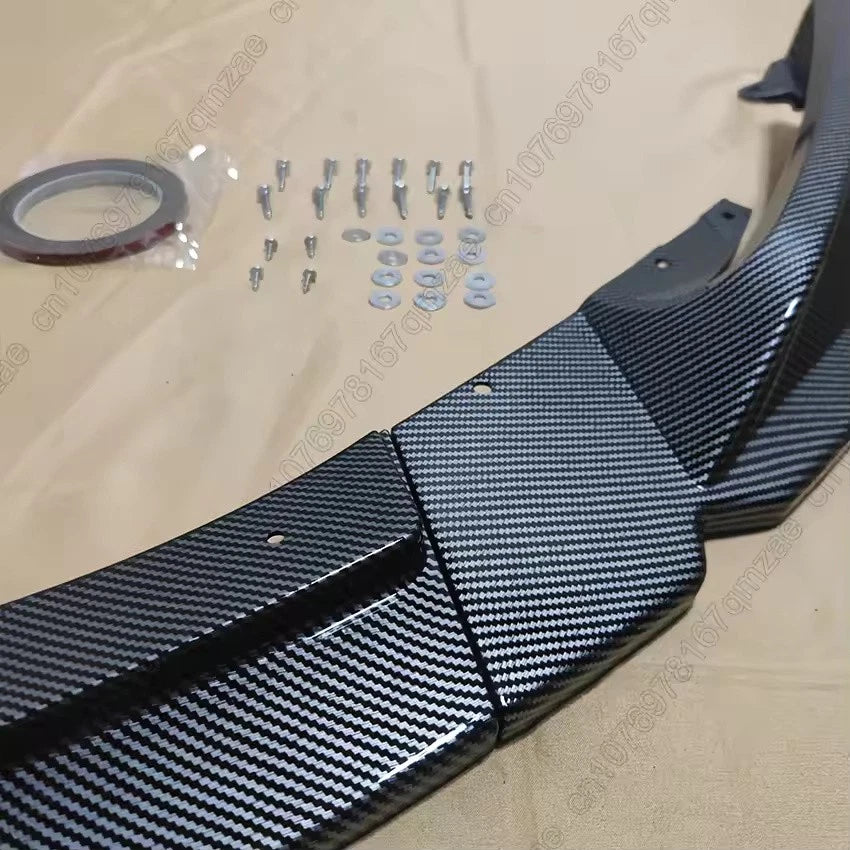 Carbon / Black Front Bumper Lip Spoiler Splitter for BMW G80 M3 G82 M4 2020–2024