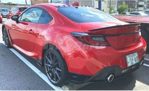 Rear Bumper Pod Canards Genuine Carbon Fibre fits Toyota GR86 & Subaru BRZ 22 23