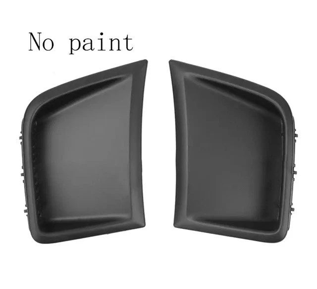 Front Bumper Side Vent Ducts for Subaru WRX STI 10th G3 2008 - 2014 Blue Black