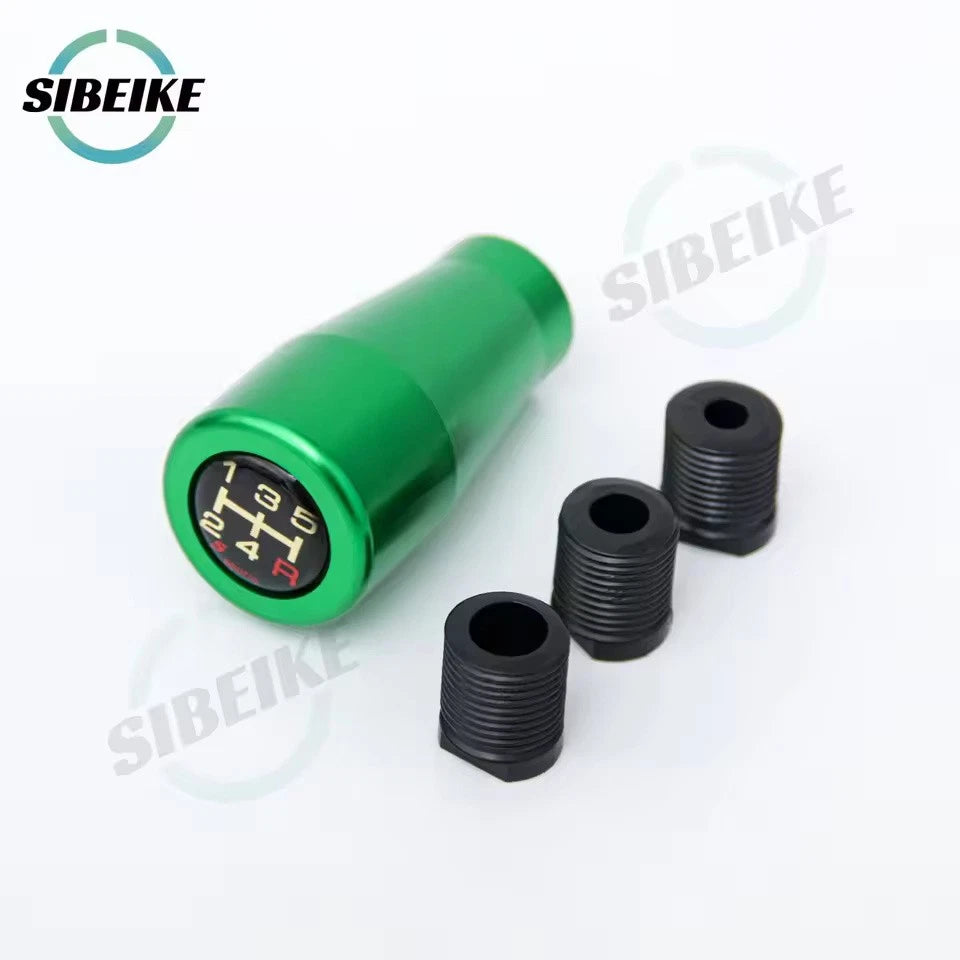 5 Speed Gear Shift Knob Green Blue Black M12x1.25 M10x1.5 M10x1.25 M8x1.25