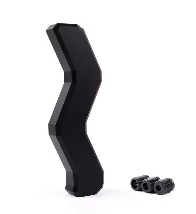 Z Squiggly Line Aluminium Ball Gear Shift Knob M12 M10 M8 Multi Colour Universal