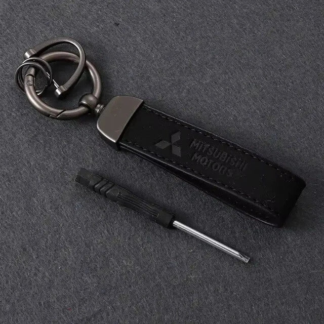 Mitsubishi Keyring Keychain for Evolution Lancer Colt Pajero Outlander NEW