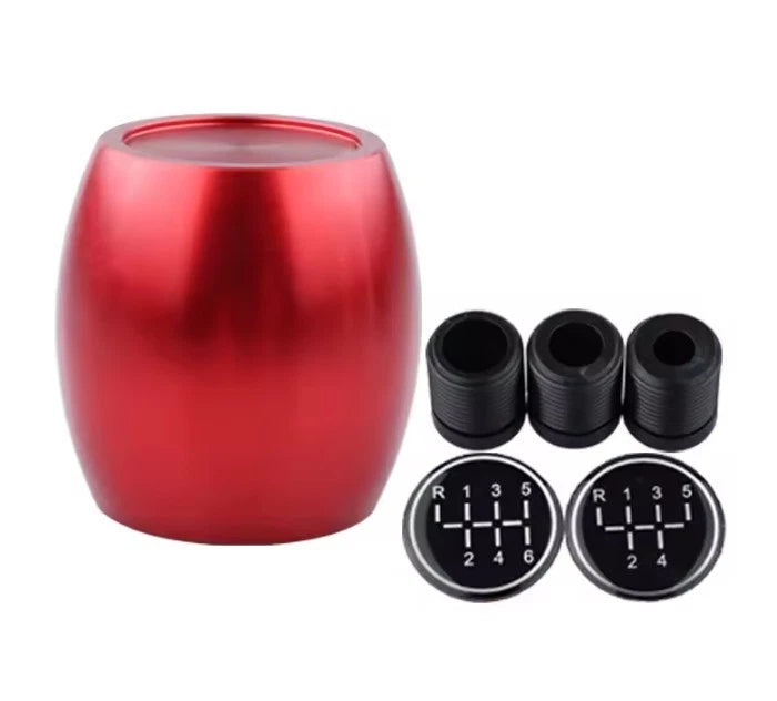 Aluminium 5 6 Speed Configuration Gear Knob M8x1.25, M10x1.25, M10x1.5 M12x1.25