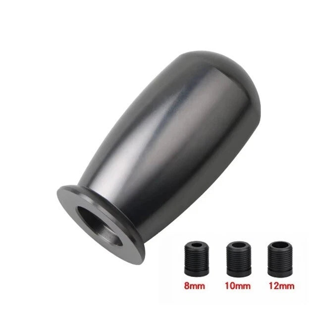 Aluminium Plug Shape Gear Knob for M12 M10 M8 Universal Fitment NEW Sealed