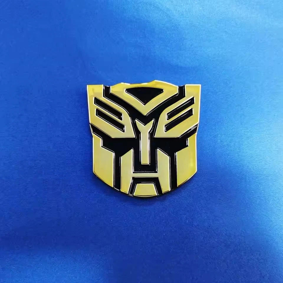 Transformers Autobots & Decepticons Boot Fender Badge Emblem Adhesive NEW