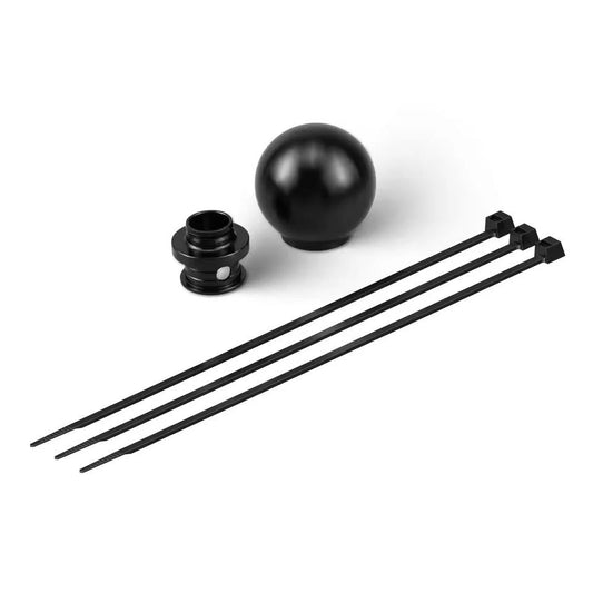 Ball Shift Knob with Gaiter Boot Adaptor M10x1.5 for Honda Jaff Accord Civic