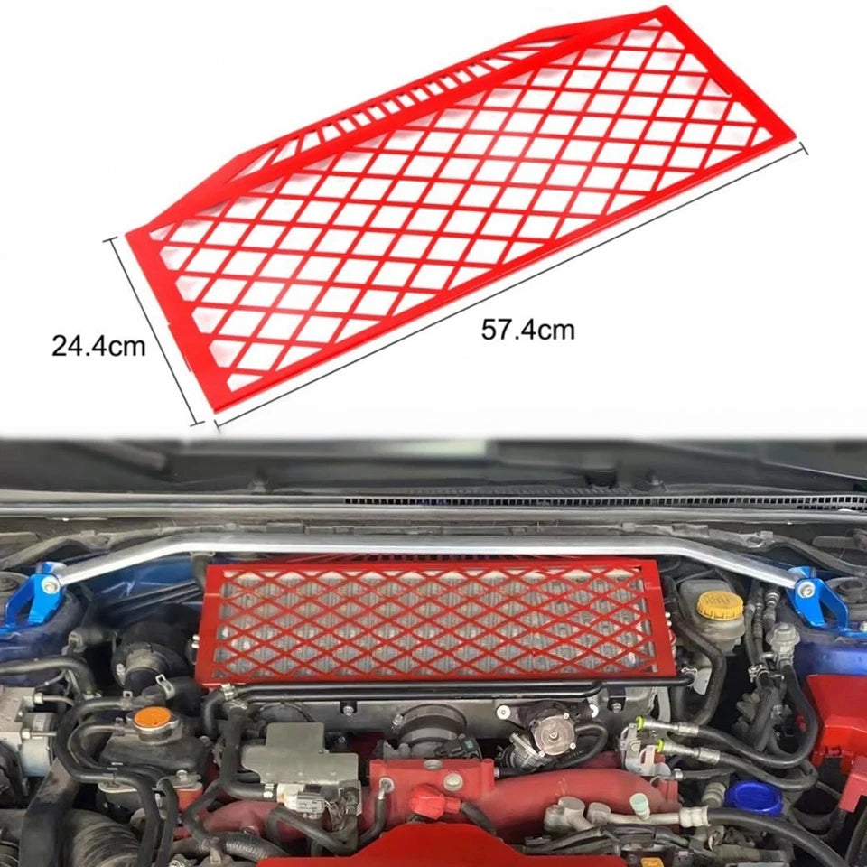 Intercooler Panel Cover Red / Black for Subaru Impreza WRX & STI 2015 - 2020